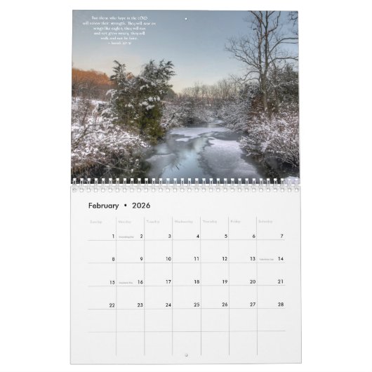 Gods mooie wereld #2 kalender (Feb 2026)