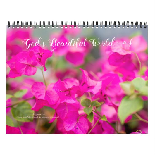 Gods mooie wereld #4 kalender (Hoes)