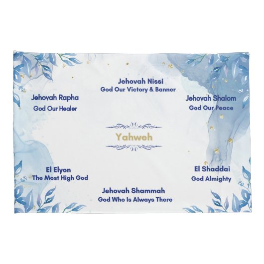 Gods naam Kussensloop Sei 0f 2 (Achterkant-Rechts)