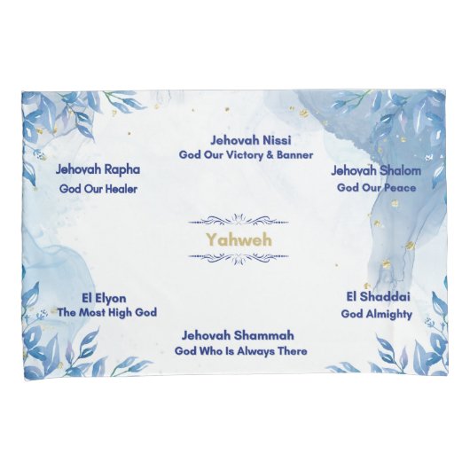 Gods naam Kussensloop Sei 0f 2 (Voorkant-Rechts)