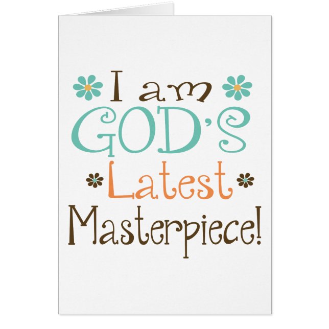 Gods nieuwste stuk (Voorkant)