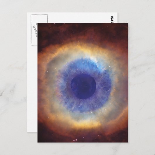 Gods oog briefkaart (Voorkant / Achterkant)