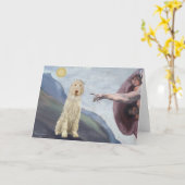 Gods oprichting van de Italiaanse spinon Kaart (Gele Bloem)