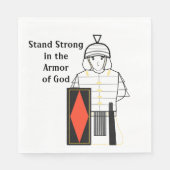 Gods opstand sterk servet (Voorkant)