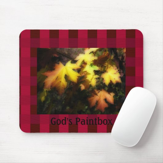 "Gods Paintbox" Mousepad Muismat (Met muis)