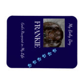 God's Pawprint Keepsake Magneet (Horizontaal)