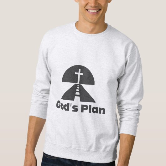 Gods plan - Bijbelvers Trui (Voorkant)