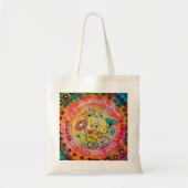Gods Plan Geloof Inspirerend Bloemen Tote Bag (Voorkant)