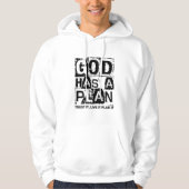 Gods plan hoodie (Voorkant)