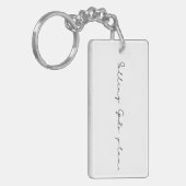 Gods Plan Inspirerend Kunst God Kunst Evangelie Ge Sleutelhanger (Voorkant Links)