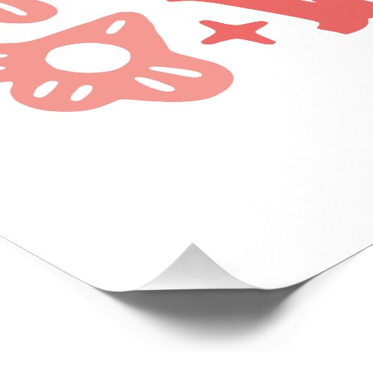 God's plan is worth the wait Christian girl pink Perfect Poster (Hoek)