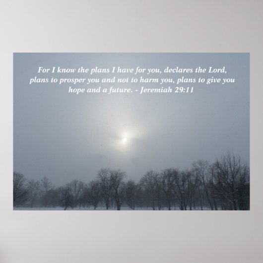 GOD'S PLAN POSTER (Voorkant)