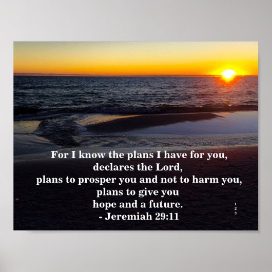 GOD'S PLAN POSTER (Voorkant)