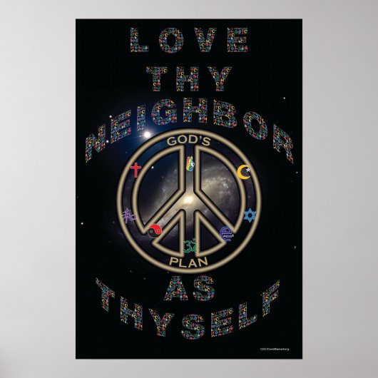 GOD'S PLAN POSTER (Voorkant)