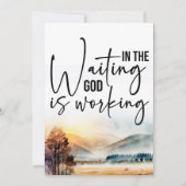 Gods plan vertrouwen kaart (Voorkant)