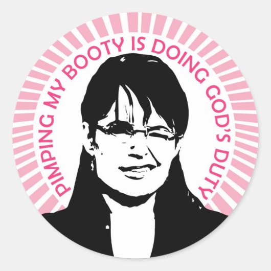 Gods plicht Sticker (Voorkant)