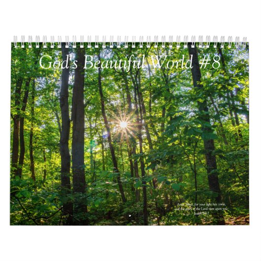 Gods prachtige Wereld #8 Kalender (Hoes)