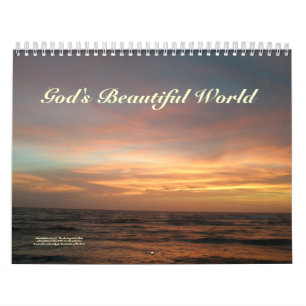 Gods prachtige World Calendar #1 Kalender