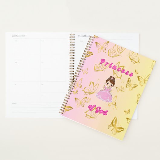 God's princess edition girls planner (Display)