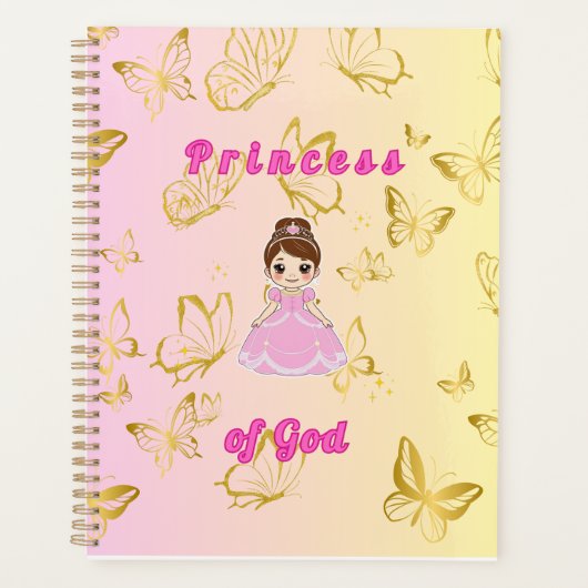 God's princess edition girls planner (Voorkant)