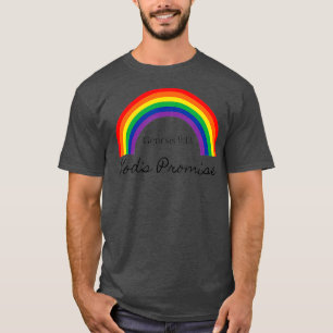 Gods Promise Genesis 913 Christelijke regenboog T-shirt