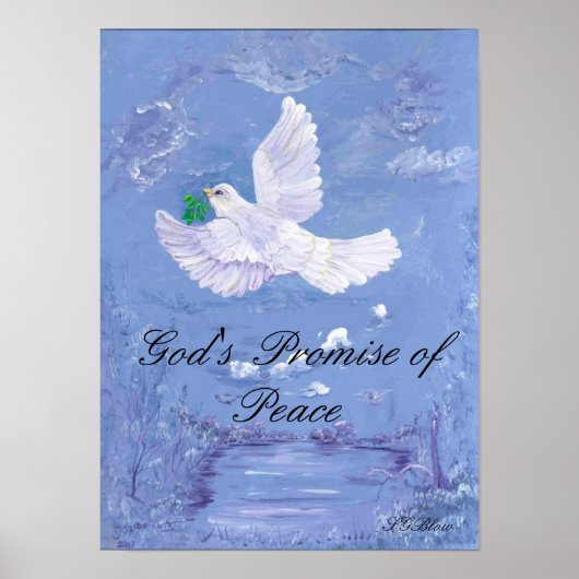 God's  Promise of Peace Poster (Voorkant)