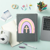 Gods Promise Rainbow en Cross | Sticker (iPad Cover)