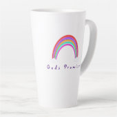 "Gods Promise" Rainbow | Latte Mok (Rechterhoek)