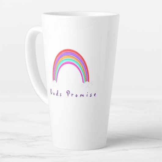 "Gods Promise" Rainbow | Latte Mok (Linkerhoek)