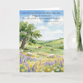 God's Provision: Psalm 104:10-11  Kaart (Voorkant)