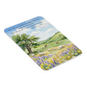 God's Provision: Psalm 104:10-11  Magneet (Rechterzijde)