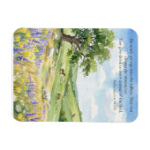 God's Provision: Psalm 104:10-11  Magneet (Horizontaal)