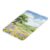 God's Provision: Psalm 104:10-11  Magneet (Linkerzijde)