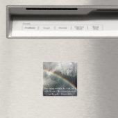 Gods regenboog bijbel vers Genesis 9:13 Magneet (Insitu (Vaatwasser))
