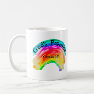 Gods regenboogbelofte koffiemok