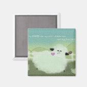 Gods schapenmagneet magneet (Voorkant / Achterkant)