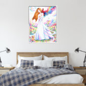 Gods schepping  canvas afdruk (Insitu (Slaapkamer))