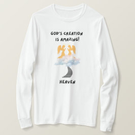 Gods schepping in de hemel t-shirt