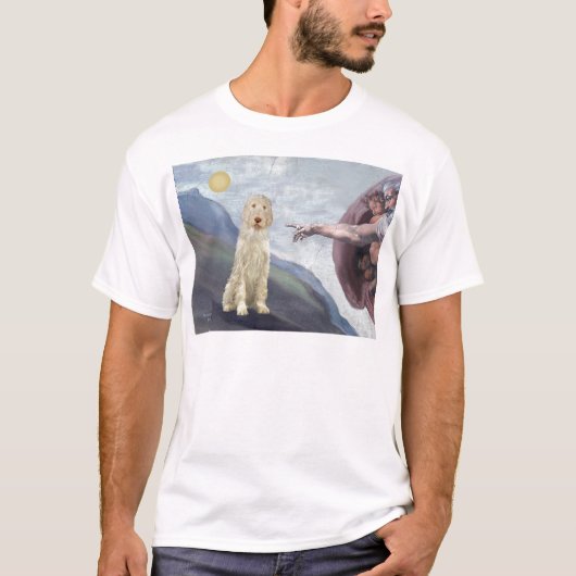 Gods schepping van de Italiaanse Spinone T-shirt (Voorkant)