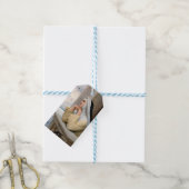 Gods schepselen door Eugene Blaas, Kunst Cadeaulabel (Met Touw)