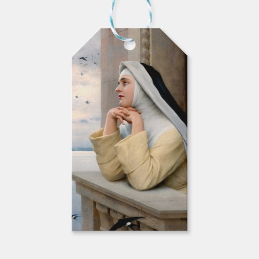 Gods schepselen door Eugene Blaas, Kunst Cadeaulabel (Voorkant)