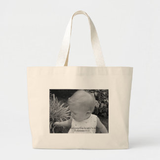 Gods schoonheid grote tote bag