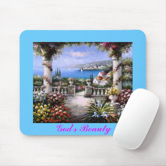 Gods schoonheid muismat (Met muis)
