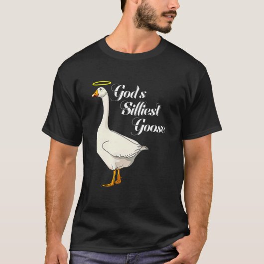 God's Silliest Goose Funny Duck Lovers_3 T-shirt (Voorkant)