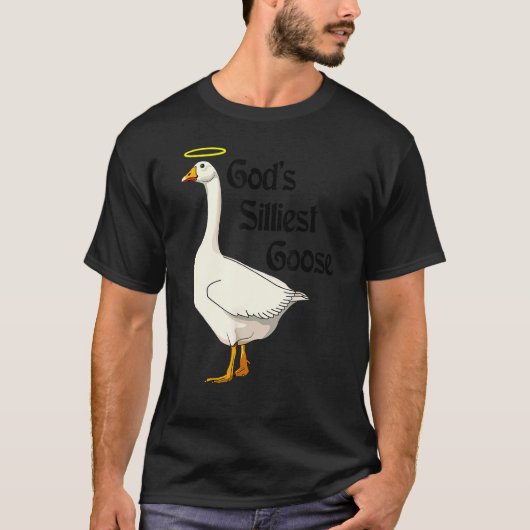 God's Sillste Goose Duck T-shirt (Voorkant)