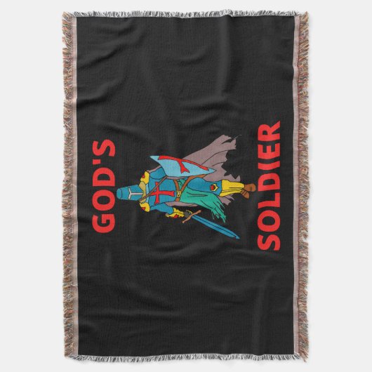 Gods soldaat in de armen deken (Voorkant Verticaal)