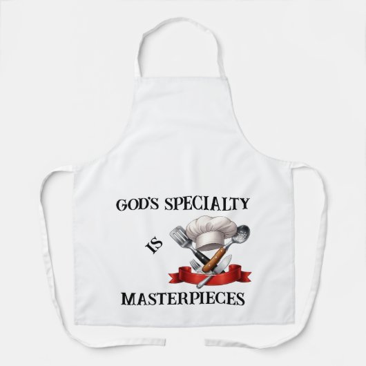 God's Specialty Apron Schort (Voorkant)