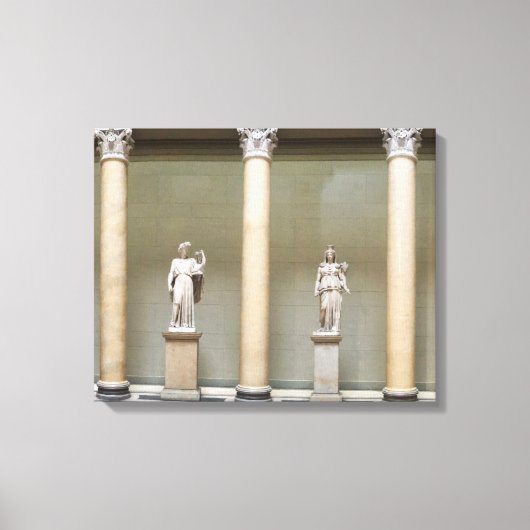 Gods standbeelden in Berlijn Canvas Afdruk (Voorkant)
