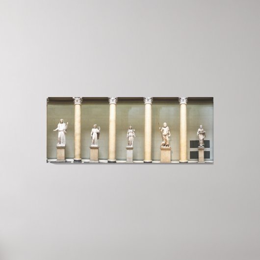 Gods standbeelden in Berlijn Canvas Afdruk (Voorkant)