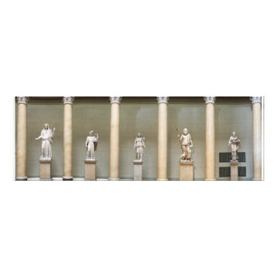 Gods standbeelden in Berlijn Foto Afdruk